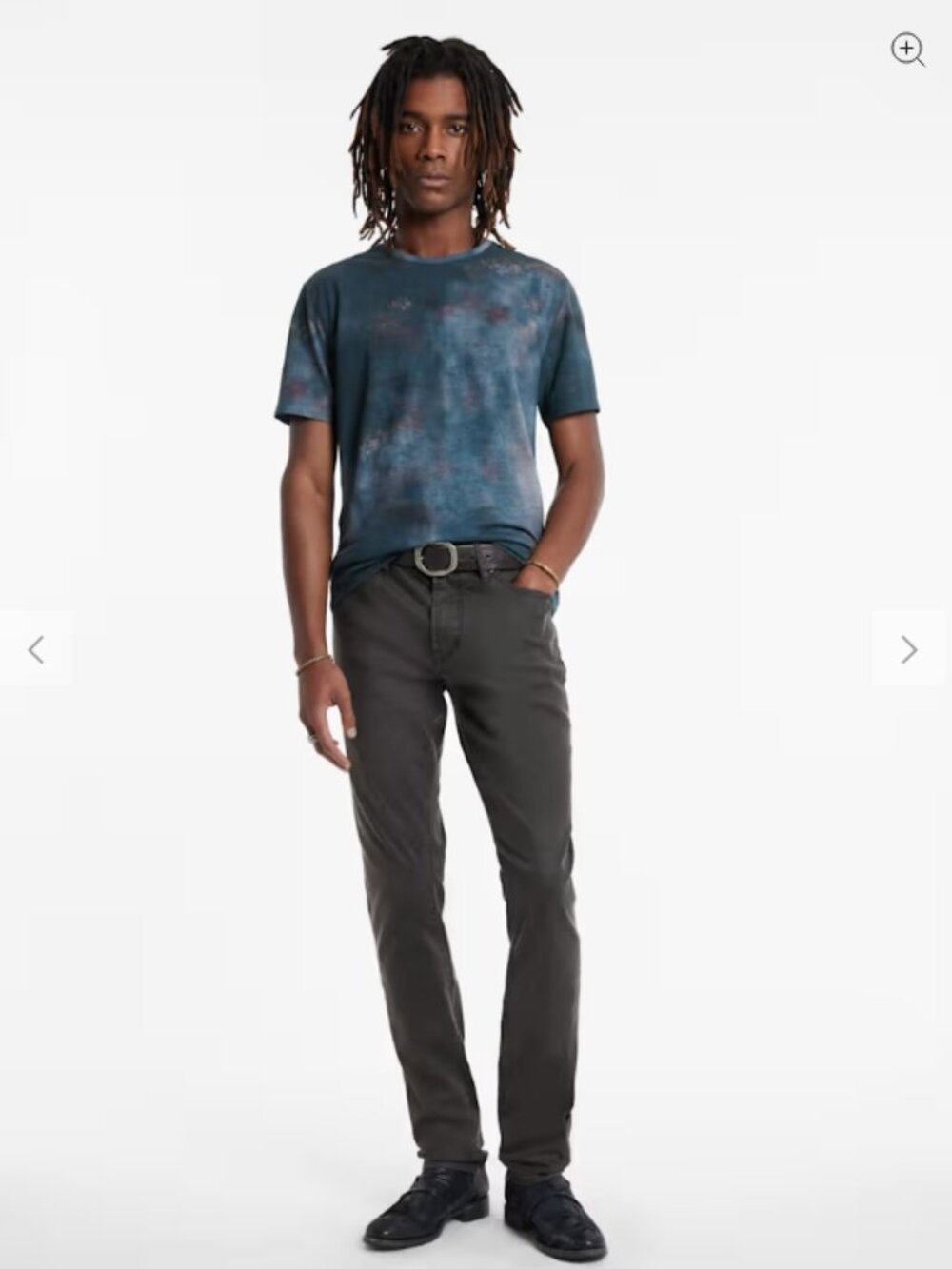 NWT JOHN VARVATOS Hayes Crew 100% Cotton T-Shirt Size L